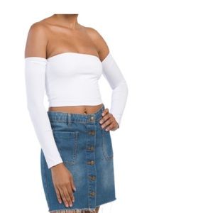 Susana Monaco crop tube top small